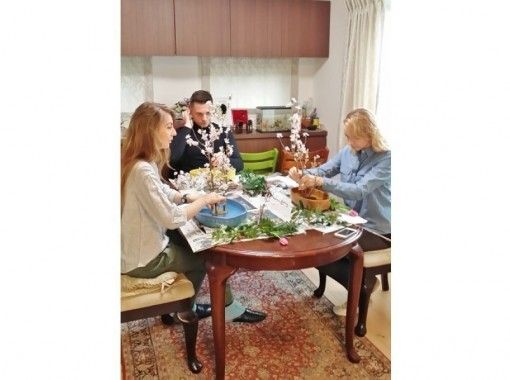 【千葉・稲毛】外国人観光客限定★生け花体験 の画像