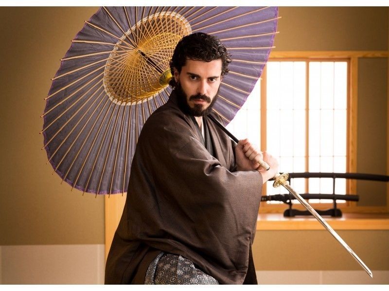 【東京・浅草】スタジオ撮影「侍」or「甲冑」プラン