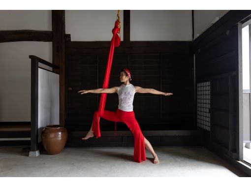 【東京・青梅】5/4（月祝）開催！初心者歓迎！蔵ハンモックヨガ＆野菜バランスランチの画像