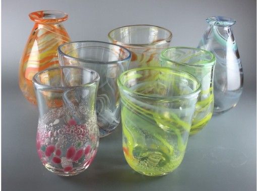 [Aichi/ Owari Seto] Glass crafts "Blown glass, dragonfly ball, lamp work" Various experience plan! With a shuttle bus!の画像