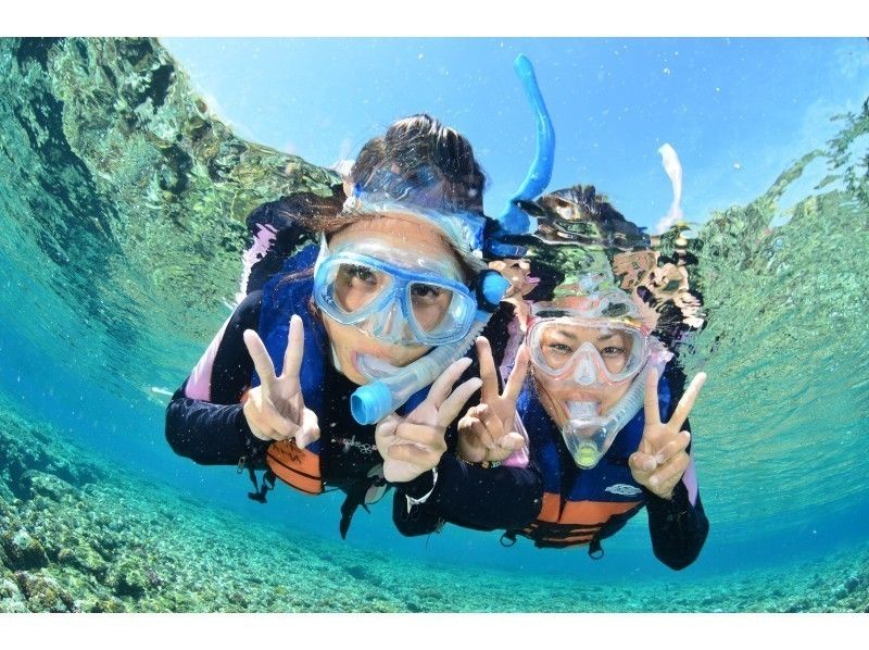 【沖縄 名護市】5歳から参加可能│餌付け体験付き♪サンゴ畑のスノーケルツアー！