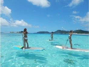 [Okinawa-Nago] Sap experience for beginners only! Beautiful coral reef of the west coast Cruising ♪