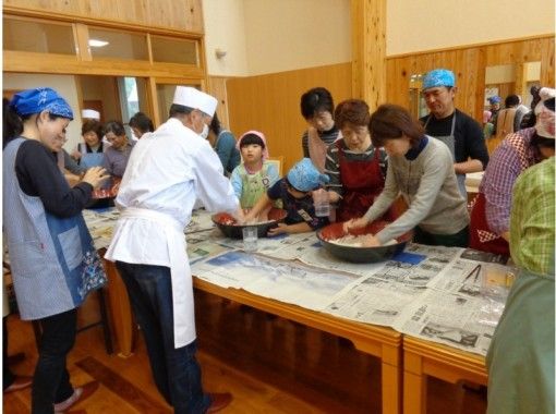 [Yamagata / Yusa-cho] The taste of freshly made buckwheat noodles with your own hands is exceptional! "Kinama Soba" Soba Making Experienceの画像