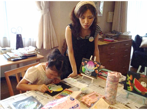 大阪 豊中 まずは体験 子どもから大人まで 1人でもファミリーでも楽しめるチョークアート 3才からok アクティビティジャパン