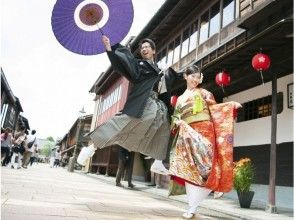 [Ishikawa / Kanazawa] Kanazawa kimono (Kenrokuen and Higashi Chaya district) location "wedding photo" planの画像