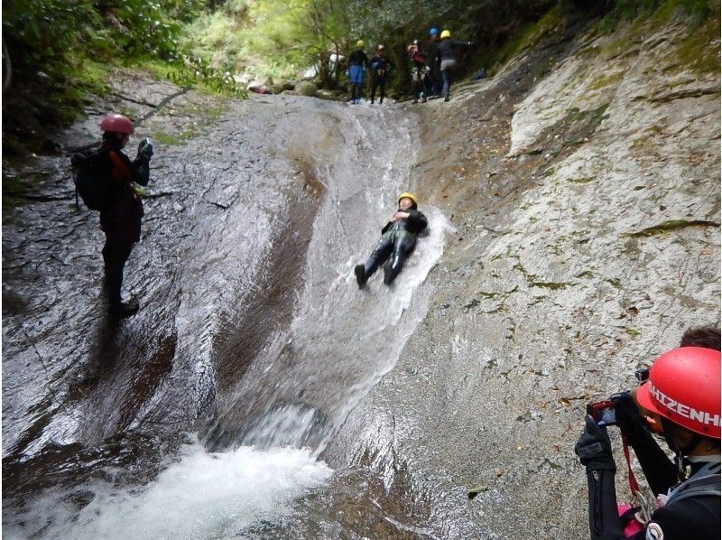 【和歌山・キャニオニング】Lv.2スライダーパラダイスコース