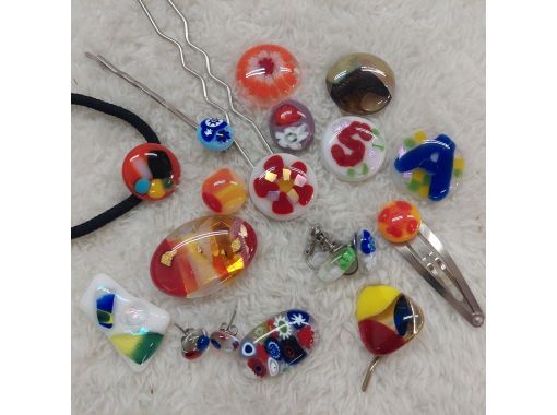 【愛知・知多】2個作れる！自分だけのオリジナルガラスフュージングアクセサリーの画像