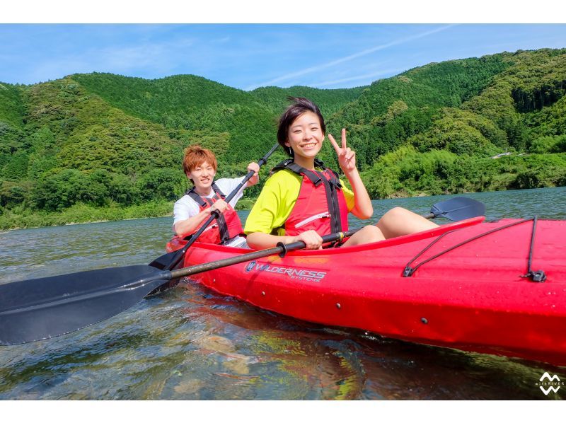 * Two-seater canoe * A one-hour canoeing experience on the Shimanto River! Popular for experiences with couples and children!の紹介画像