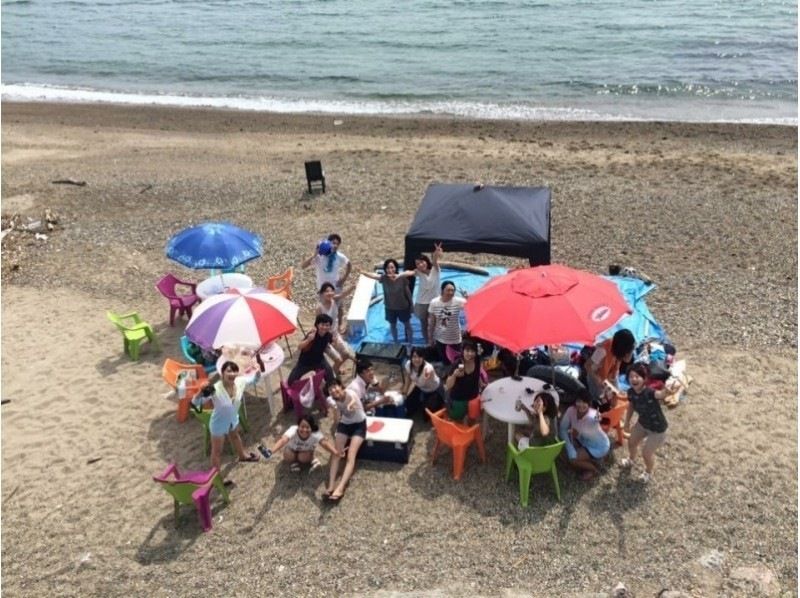 【兵庫・神戸・BBQ】プライベートビーチをでBBQ！スペース貸出プラン♪【GW・夏季限定】の紹介画像