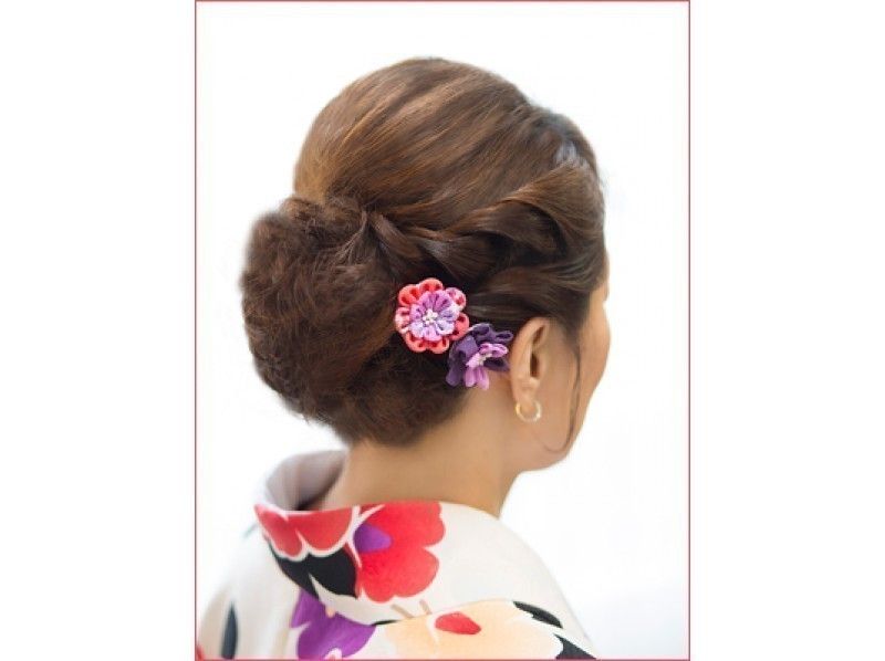 【奈良 着物レンタル】着物で奈良を気軽に散策〈ヘアセット付〉