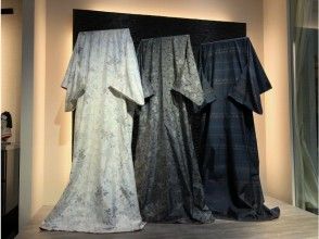 【鹿児島県・鹿児島市】「都喜ヱ門」ブランド着用！大島紬着付け体験
