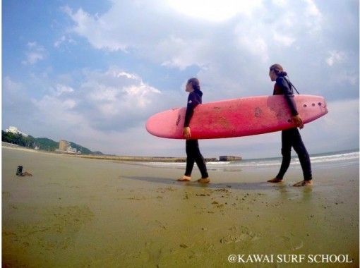 【 Aichi / Chita peninsula 】 Experienced · For people with physical fitness! Surfboard rental (3 hours)の画像