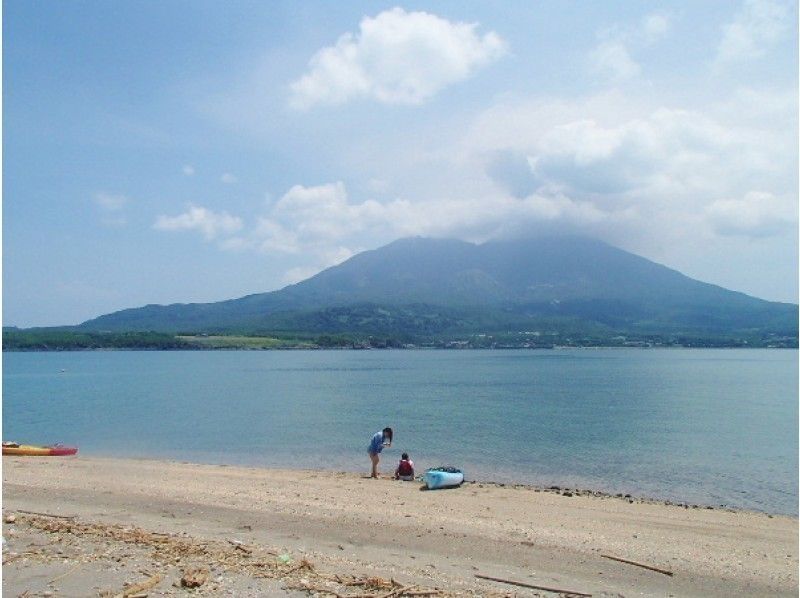 【鹿児島・桜島】活火山と溶岩と海!☆ 約3時間 カヤックツアー！ 初心者歓迎！
