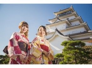 【福島・会津・着物レンタル】着物で城下町散策♪「街着」セット（男女あり） 