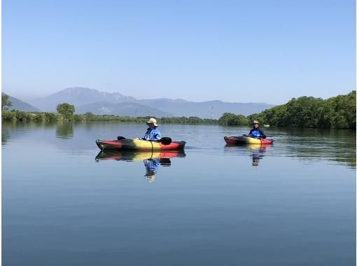 SALE! [Gifu, Ogaki City] A canoeing experience to heal your mind and body ♪ A panoramic view of the Mino mountains from the water ☆ Reset your mind! One private group per morning/afternoon course!の画像