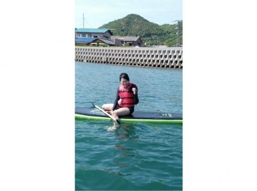 【 Okayama Prefecture · Kurashiki City · Shibukawa Coast】 Rowing to the Great Sea Land ♪ SUP Rental Plan (90 minutes)の画像
