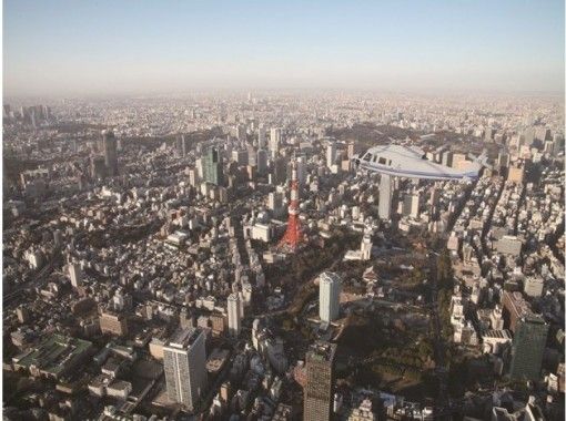 【千葉・浦安】TOKYOナイトクルーズ（ヘリコプタークルージング）　浦安ヘリポート発着 週末プランの画像
