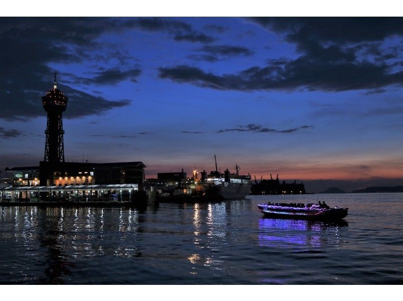 【福岡·博多】福岡的風景·夜景美麗！博多灣夜間巡遊（45分鐘）の紹介画像