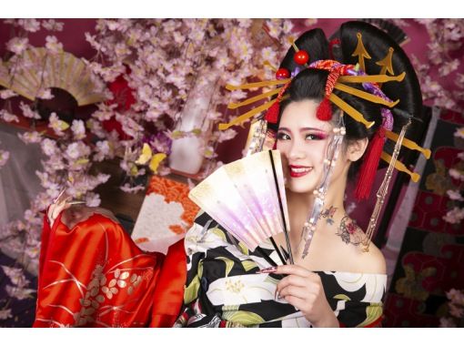 [10 minutes walk from Kiyomizu-dera Temple] Oiran plan♪ (from 1.5 hours per person) Great for solo travelers, friends, or families! For more information, see details →の画像
