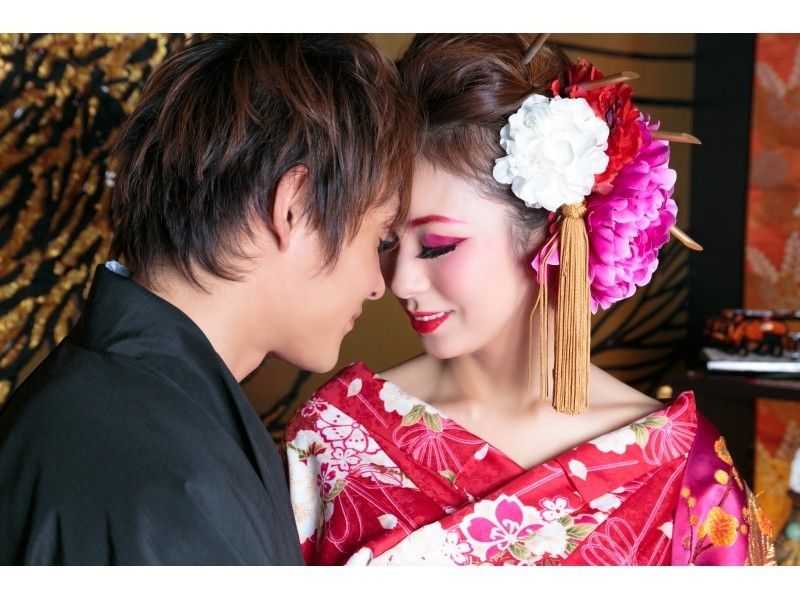 【京都・清水高台寺】煌びやかに変身！花魁体験♡カップルプラン