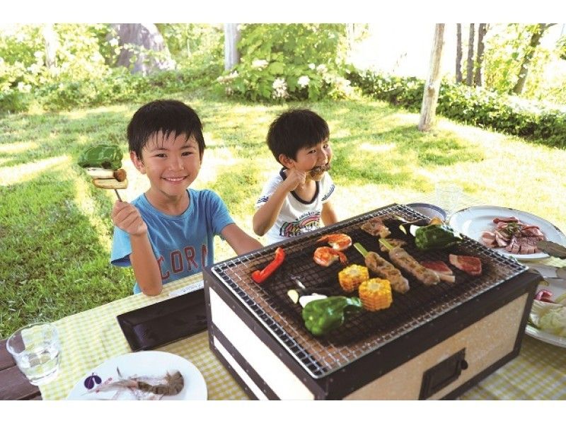 【 Hyōgo · Okushibo】 Lunch is BBQ ♪ « Forest Adventure » Forest adventure! ! Takeda Castle Good access!の紹介画像