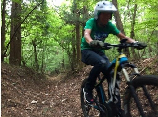 Yamanashi Mt.Fuji Foothills Trail Long Ride through the forest on