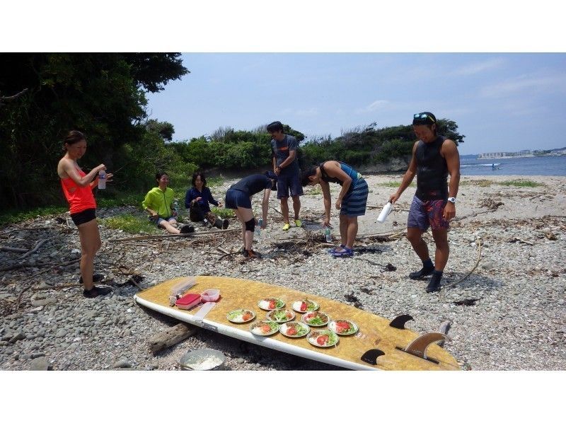 [神奈川·Hayama，Akiya】私人計劃午餐一天課程“SUP皮艇“の紹介画像