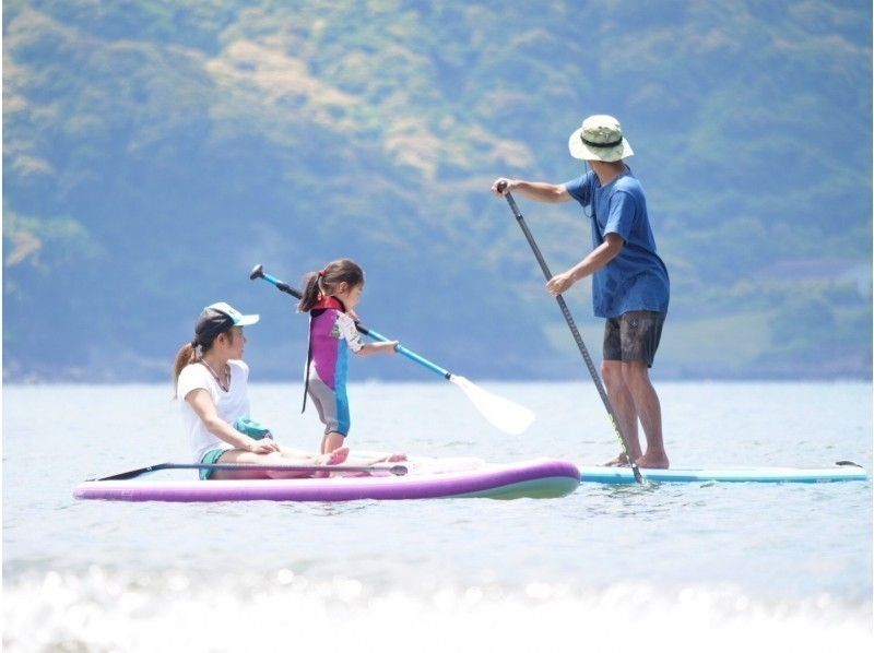 【千葉・南房総】都心から１時間チョイ！ SURFIN＆SUPプロが教える安心安全＊親子相(愛)乗り