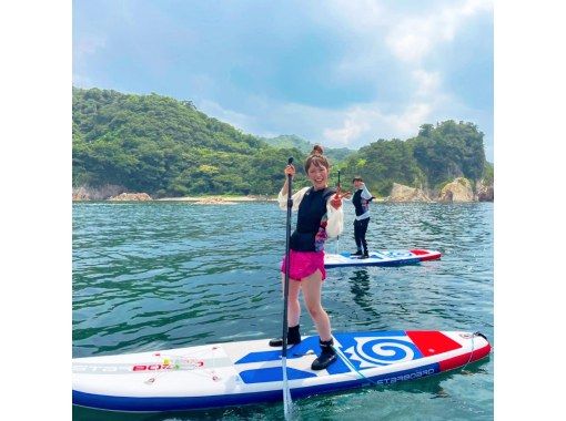 [Tottori/ Uratomi Coast] SUP experience ★ Course for experienced people You can enjoy the coast with many cavesの画像