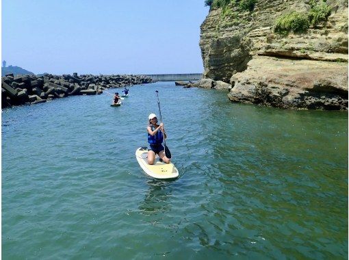 [SUP experience in the sea with a view of Shonan and Enoshima] We will make your dream come true! A SUP experience plan that is safe for beginnersの画像