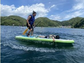 【親子で一緒に！】SUPタンデム（二人乗り）初心者体験コース♫３歳からの小さなお子様と一緒に！