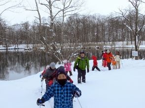 【北海道・富良野】スノーシュー体験・鳥沼公園散策ツアー(半日コース)の画像