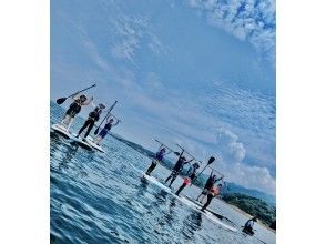 【熊本県・天草市】海遊びしようぜ!満足の50分!SUP or カヤックでの天草の海クルーズコース