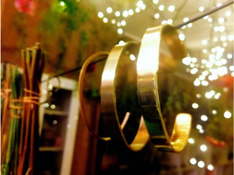 【大阪・心斎橋】アンティーク真鍮バングル★手づくり体験