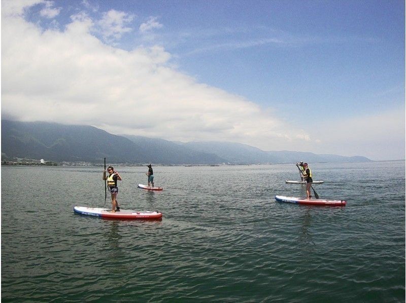 【滋賀県　琵琶湖　和邇浜】びわ湖テラスから京都大阪方面へ約15分SUPでのんびり水上散歩体験90分