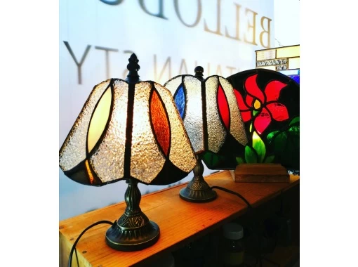 【 Tokyo · Nishiazabu】 Stained glass production experience · Original lamp shade makingの画像