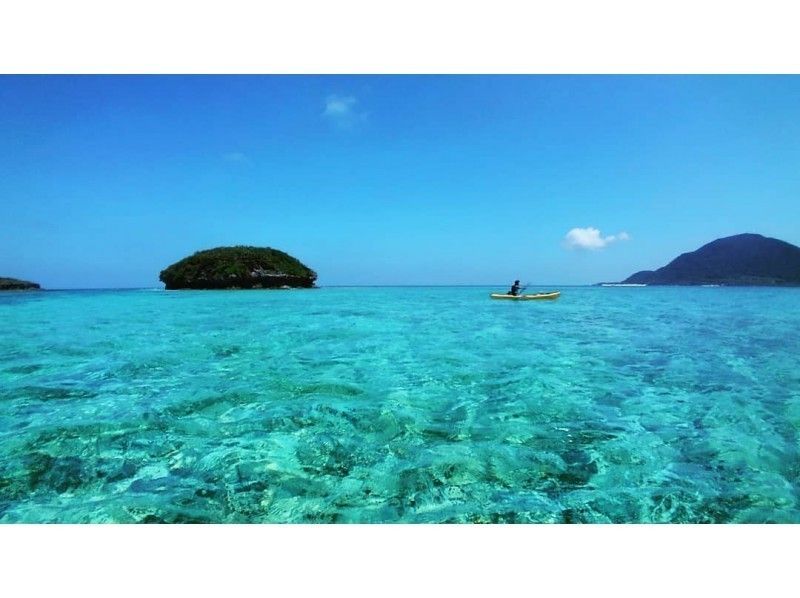 【沖縄県・伊平屋島】もりもりサンゴをカヤックで体験!!箱めがねでサンゴ観察!!