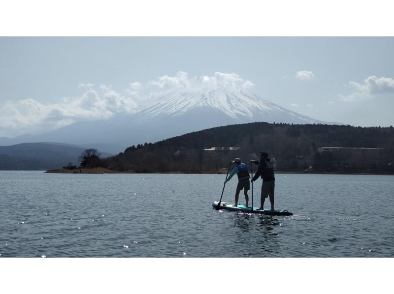 【北海道・SUP体験】透明度の高い支笏湖の湖面をクルージング！SUP体験（半日コース）の画像