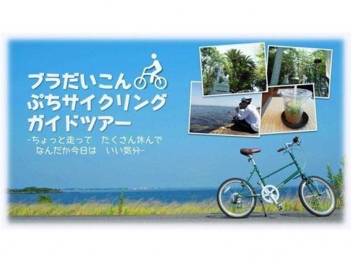 【山陰・大根島】中海の自然を満喫！ブラだいこん　ぷちサイクリングツアー（９０分）の画像