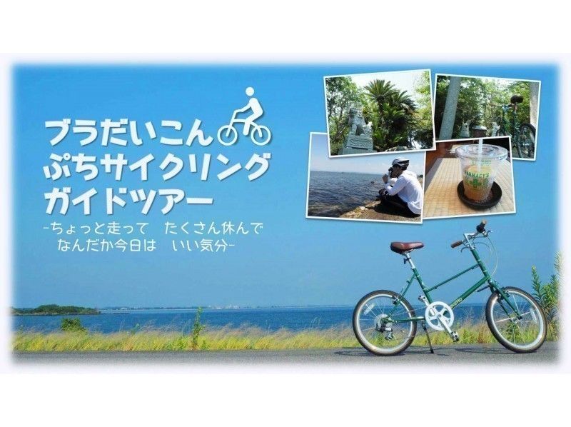 【山陰・大根島】中海の自然を満喫!ブラだいこん ぷちサイクリングツアー(90分)