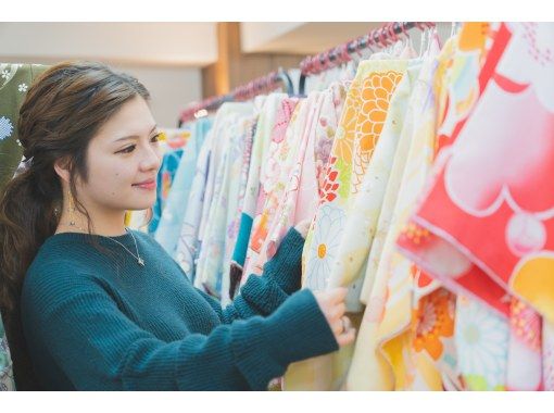 Kyoto Shijo Enjoy at an affordable price! Standard kimono planの画像
