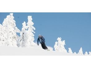 【八甲田山で樹氷の間をパウダーラン!】バックカントリツアー【1日コース】の画像
