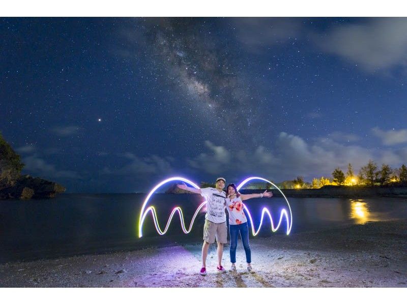 【沖縄・うるま市】★星降る島々★スペシャルプラン♪インスタ映え必須☆星空写真家が感動の記念写真！