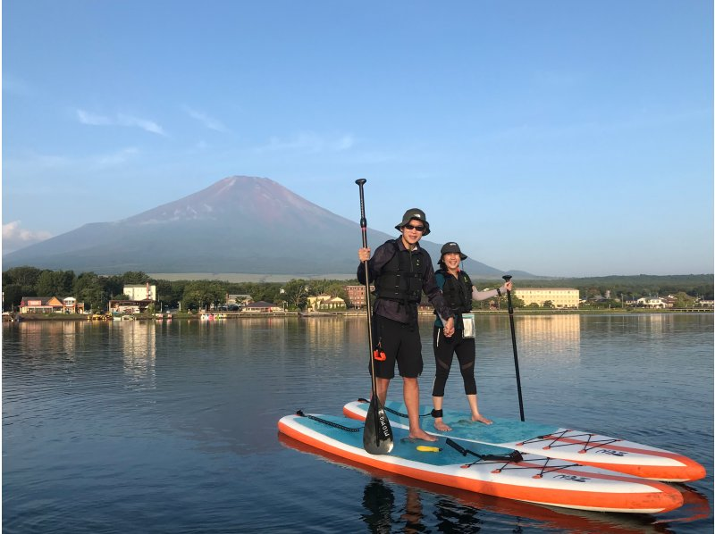 【亲子/宠物可入内】富士山悠闲SUP体验の紹介画像