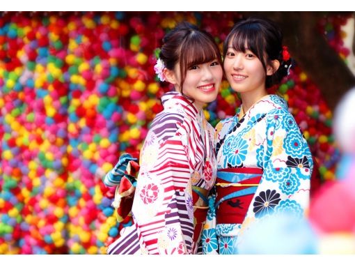 Kyoto Gion Kimono Rental Most Popular! Kimono rental "high grade plan"の画像