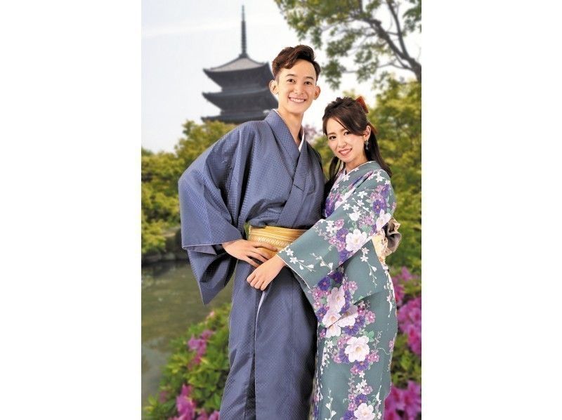【京都・東山・清水高台寺】浴衣・着物レンタル♥カップルプラン