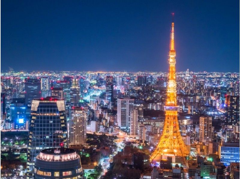 【東京駅・丸の内乗車】スカイバス六本木夜景パノラマツアー&東京タワー大展望台入場観覧【12965】の紹介画像