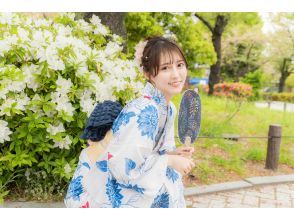 [Ishikawa / Kanazawa] "Yukata set rental & dressing plan" with hair set Free rental of umbrellas on rainy days, same-day reservations OK!