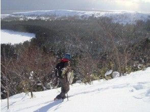 【北海道・利尻】ガイド同行！スノーシュー冬の島ガイドチャーター（半日コース）１０才から参加OK！の画像