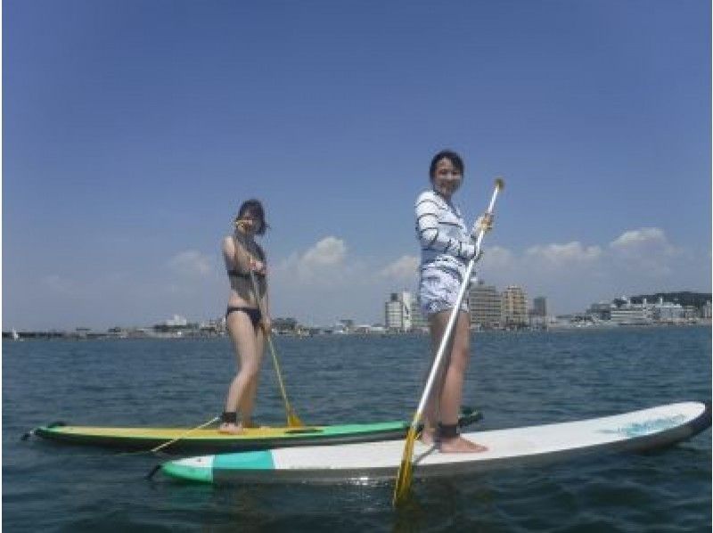 【湘南・江ノ島・午後】当日予約可能！午後のSUP体験コース♪海へ徒歩30秒！少人数制なので安心です！